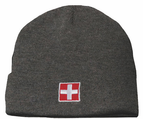 Bonnet gris suisse