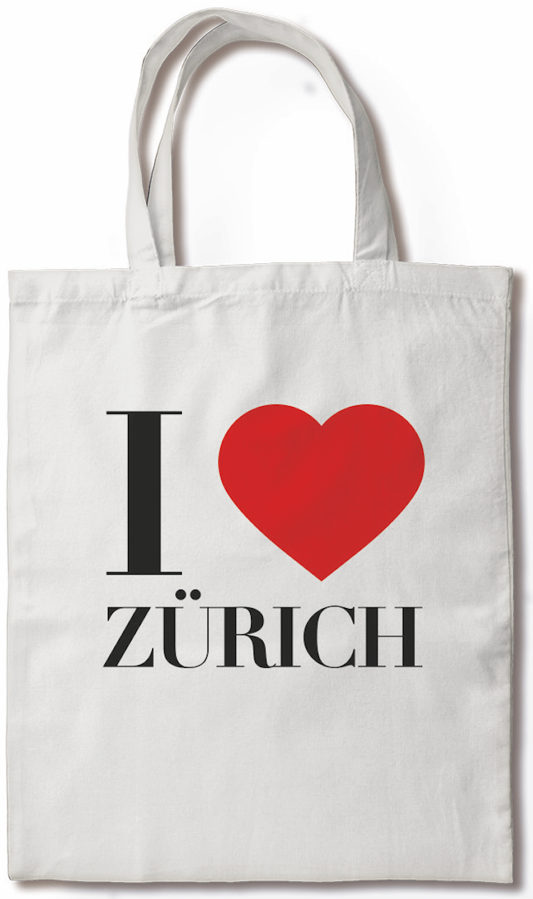 Tote bag I love Zürich