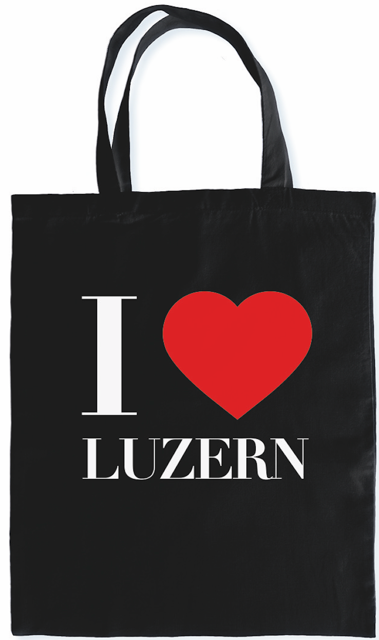 Tote bag I love Luzern