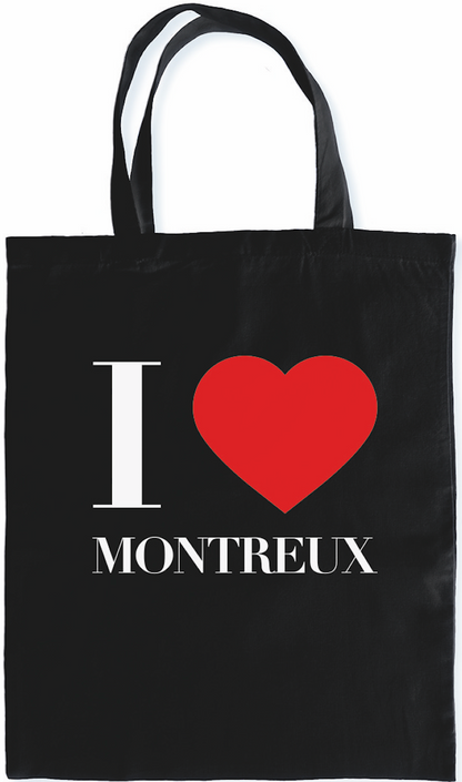 Tote bag I love Montreux