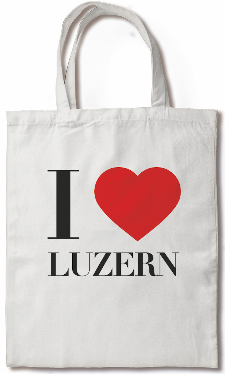 Tote bag I love Luzern