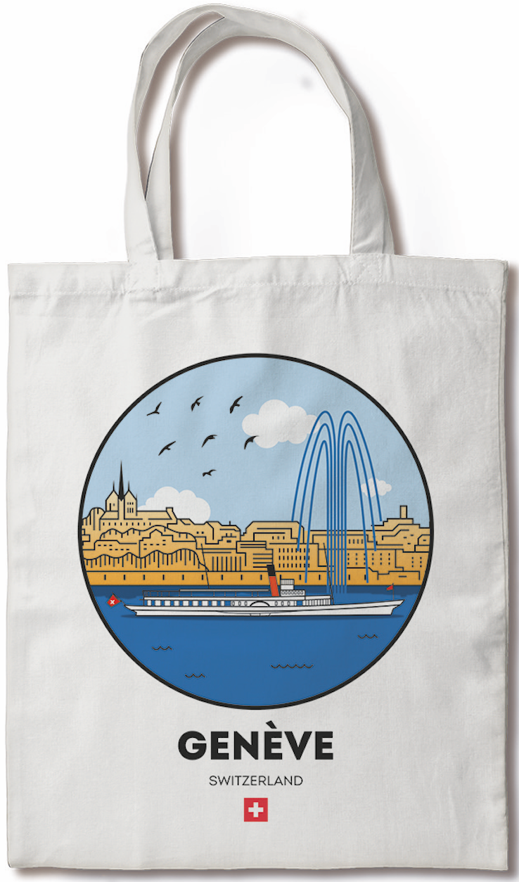 Tote bag Genève